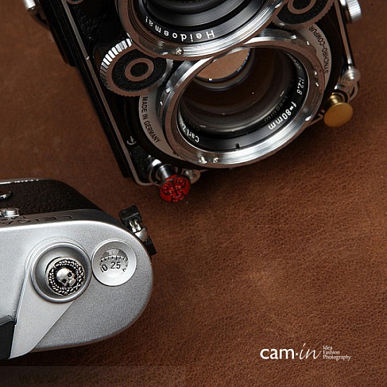 Skull 11mm Soft Shutter Release Button by Cam-in
